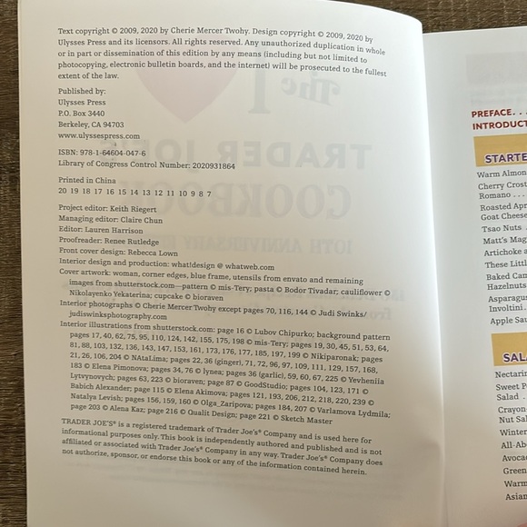 The I ❤️ Trader Joe’s Cookbook- 10th Anniversary Edition - Picture 3 of 8